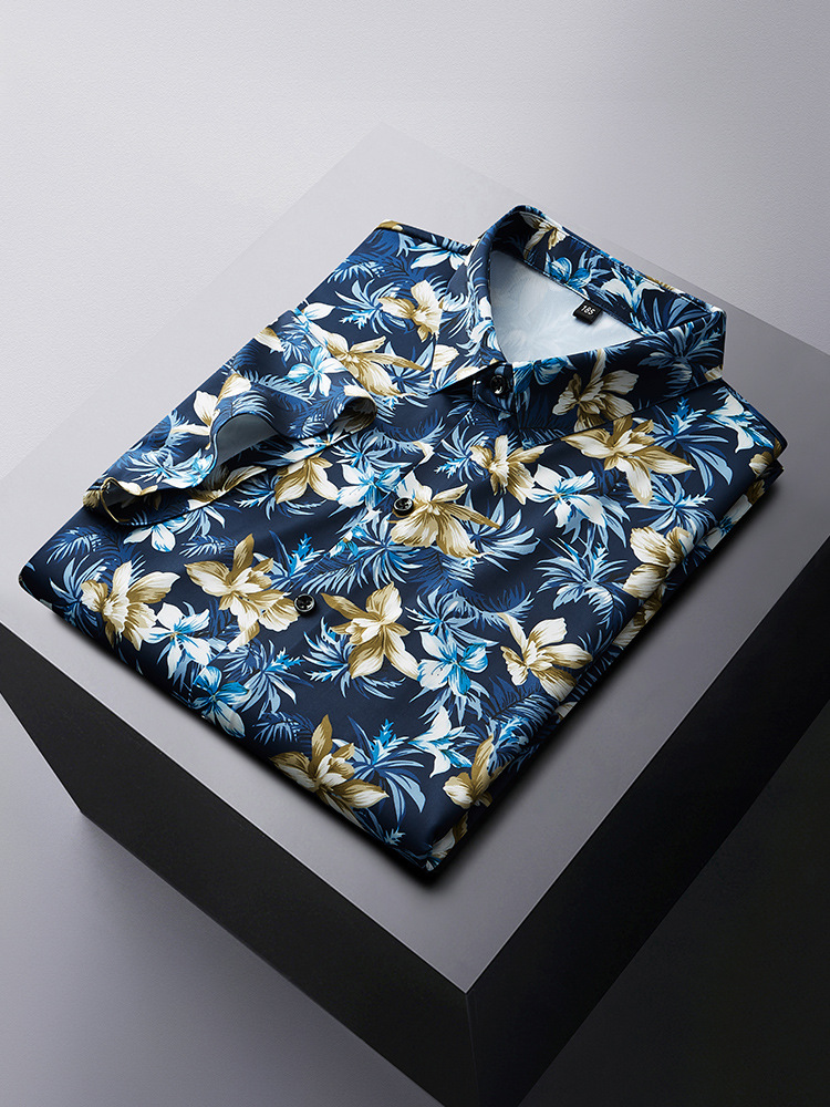 Vintage Hawaiian Floral Shirt - 12XL 7XL 6XL Plus Size Koszule
