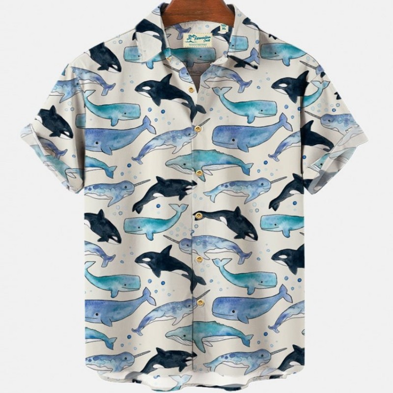 Letnia koszula hawajska z kwia – Vintage Hawaiian Floral Shirt recenzja i cena