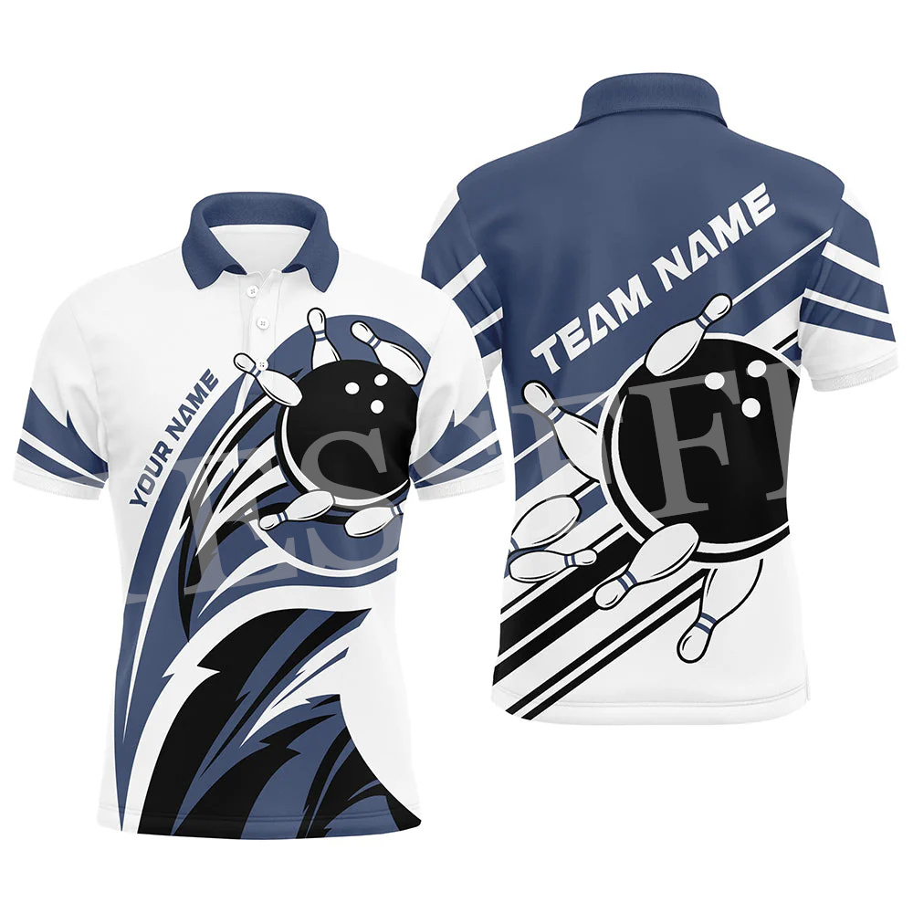 Nazwa własna Strike Bowling Fl – Short Sleeve Bowling Shirt Retro recenzja i cena