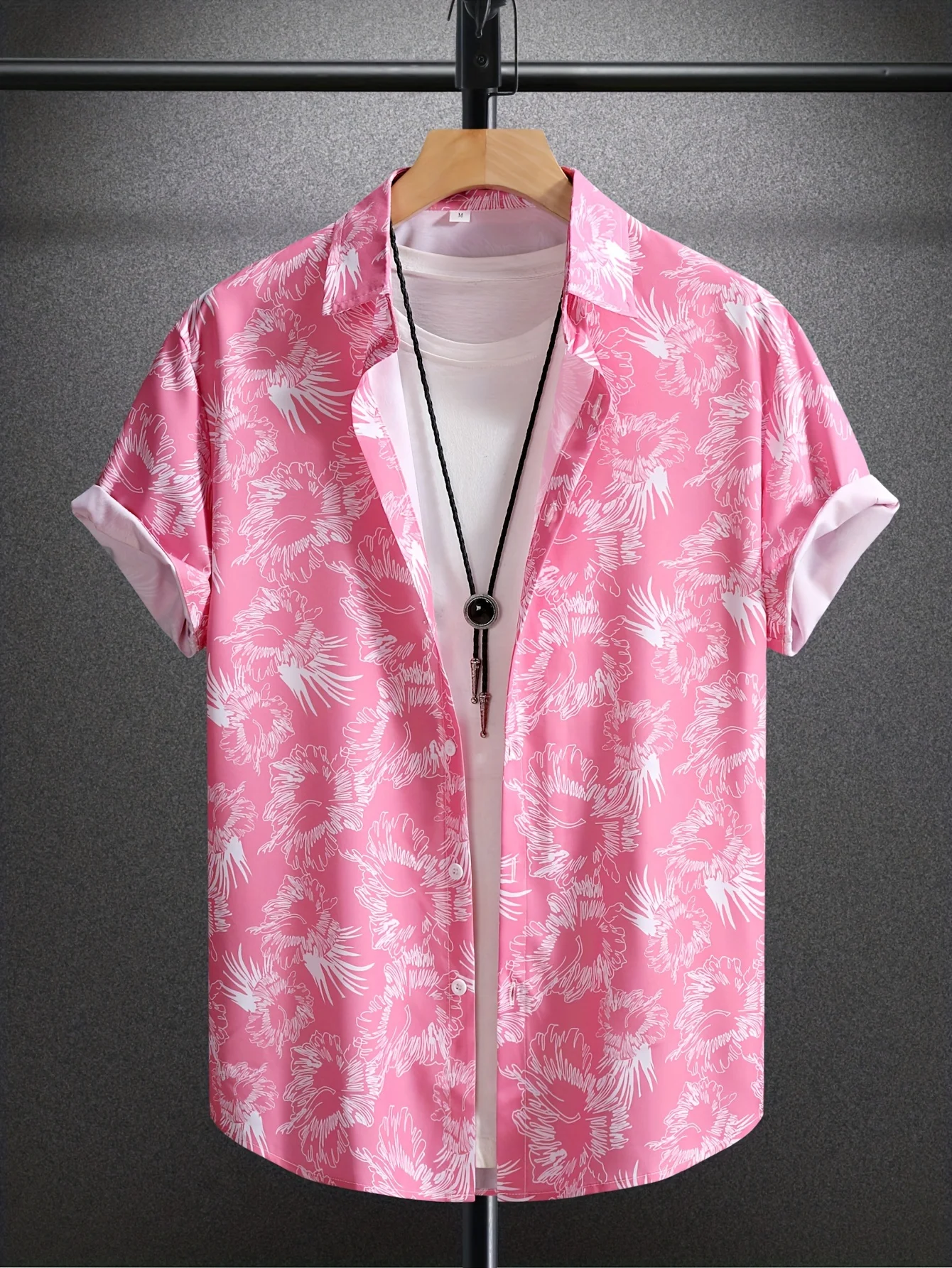 Męska koszula hawajska Aloha w – Vintage Hawaiian Floral Shirt recenzja i cena