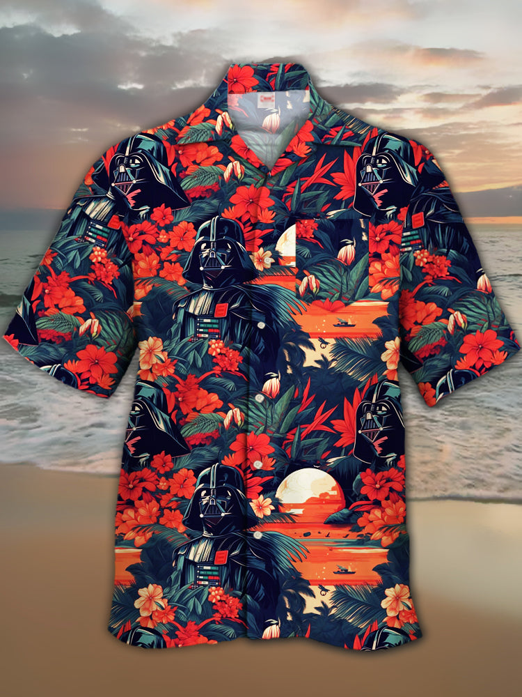 2024 moda Ukiyo-E tropikalny k – Vintage Hawaiian Floral Shirt recenzja i cena