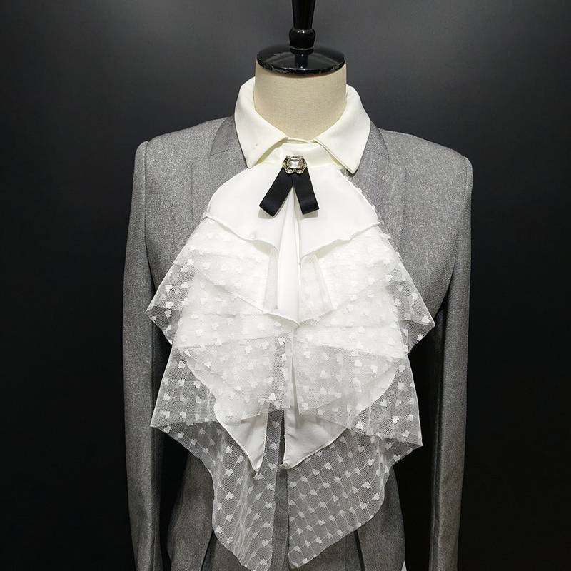 Biała koronkowa, warstwowa, od – Shirts recenzja i cena