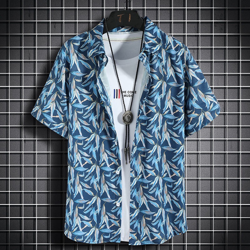Hawajskie koszule plażowe Męsk – Vintage Hawaiian Floral Shirt recenzja i cena